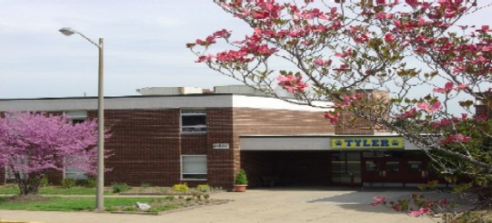 Front view of Tyler Elementary School Front view of Tyler Elementary School