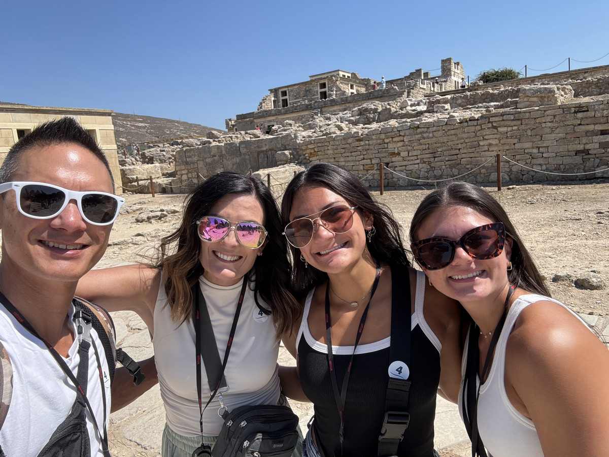 Principal Perilla's family in Greece