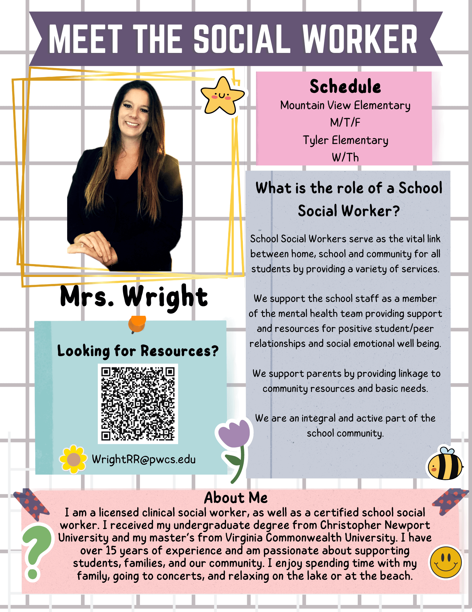 Rachel Wright Social Worker and other information 